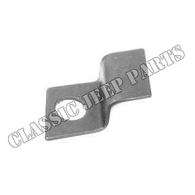 Heat control bi-metall spring stop