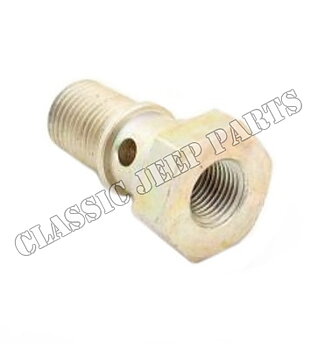 Master brake cylinder outlet bolt
