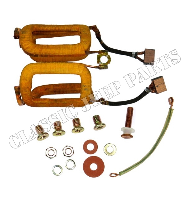 Starter Rebuild Kit - Field Coil Set For Allis Chalmers B C CA Tractor 6 Volt CCW 1107043 1107096