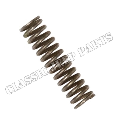 Oil pump plunger spring
