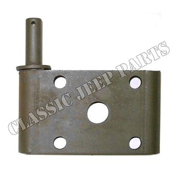 Leaf spring plate left rear WILLYS MB FORD GPW