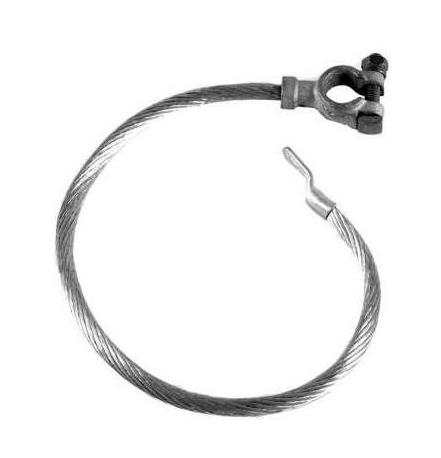 Battery ground cable round