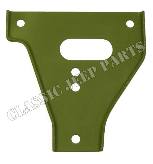 Bumper gusset lower left WILLYS MB