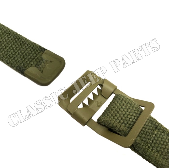 Set med remmar för kapellställning Olive Drab metalldelar C-ände och ankar markering på spänne - 2