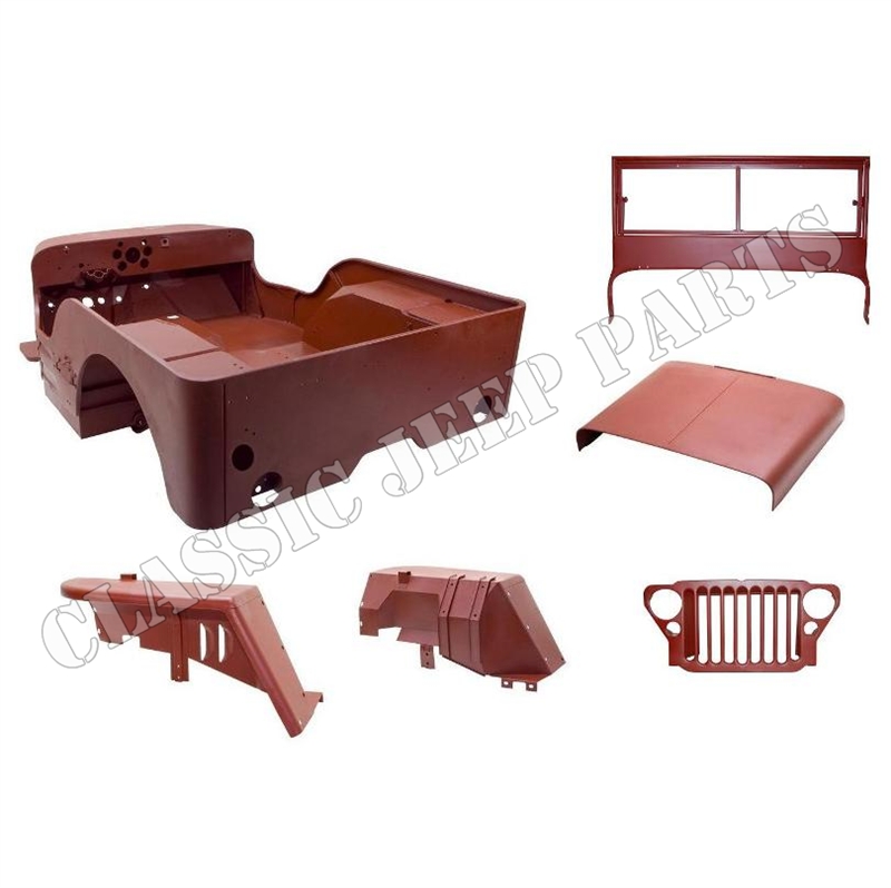 WILLYS MB karosskit version E COMPOSITE Januari 1944-April 1945 - 3