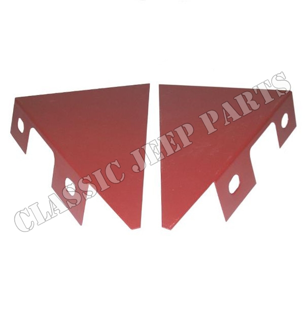 Repair panels front fender lower brackets pair