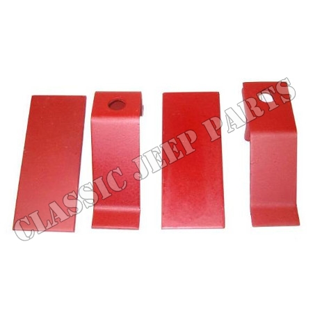 Brackets rifle holder on windshield pair