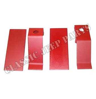 Brackets rifle holder on windshield pair