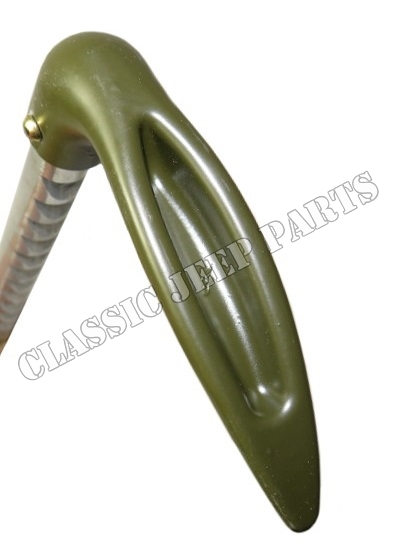 Emergency brake handle tube and cable early FORD GPW F-script - 2