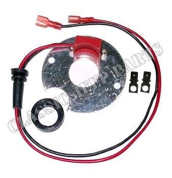 Electronic kit for distributor 6 and 12 volt