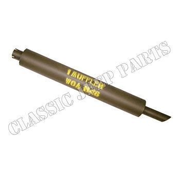 Muffler round early WILLYS MB FORD GPW