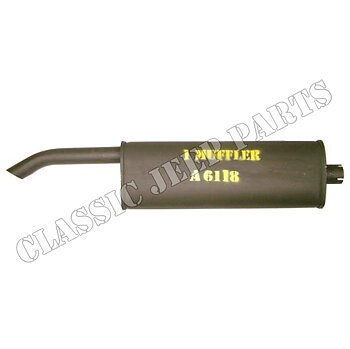 Muffler standard WILLYS MB FORD GPW