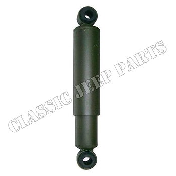 Shock absorber with rubber bushings front