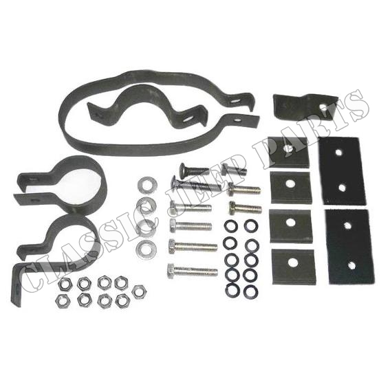 Clamp kit muffler standard WILLYS MB FORD GPW