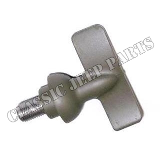 Windshield thumbscrew pivot