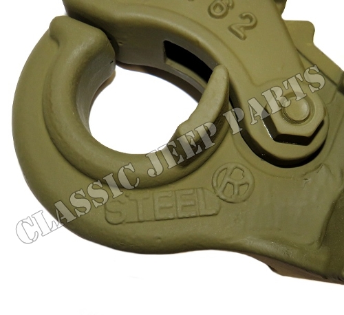 Pintle hook WILLYS MB "Slat Grille" STEEL-script - 3