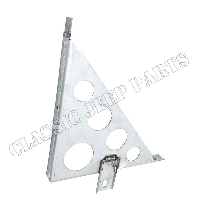 Toe board gusset left WILLYS MB early MADE IN ENGLAND