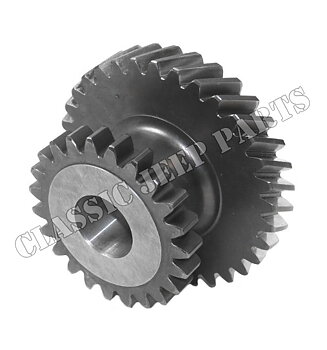 Mellandrev 23/33 kuggar 3/4" (19 mm) axel D18 MADE IN EU