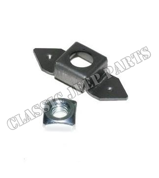 Caged nut 1/4”-20 shield driver seat MADE IN ENGLAND