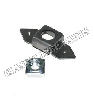 Caged nut 1/4”-20 shield driver seat MADE IN ENGLAND