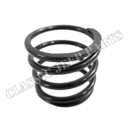 Steering column bearing spring