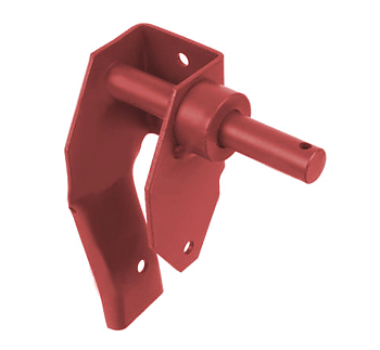 Rear shock absorber bracket and shaft left WILLYS MB