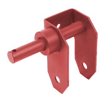 Front shock absorber bracket and shaft left WILLYS MB