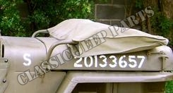 Canvas cover windshield