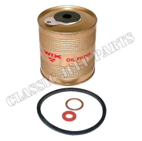 Oil filter element with gaskets CJ2A/3A/3B/5/6