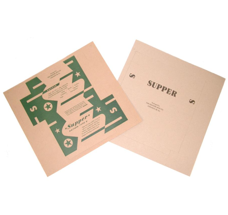 K Ration set of paperboxes 1 day ration - 4