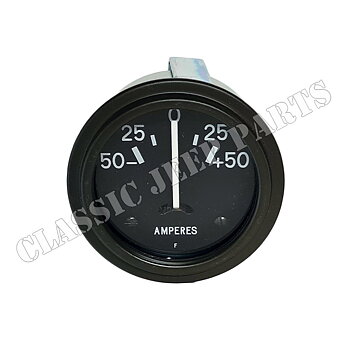 Ammeter gauge FORD GPW late F-script