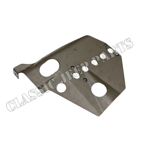 Skid plate internal expanding brake drum  May -45 to the end of production WILLYS MB