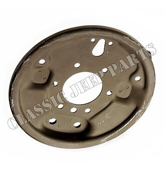 Backing plate brake drum 9" WILLYS MB CJ2A CJ3A FORD GPW WOF NOS