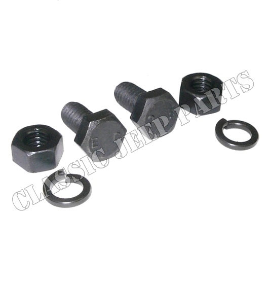 Set med 2 bultar brickor och muttrar 5/16”-5/8” UNC WILLYS MB EC-märkta