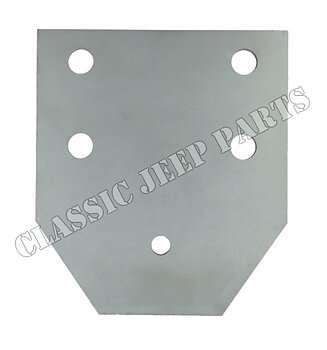 Reinforcement plate pintle hook MADE IN ENGLAND