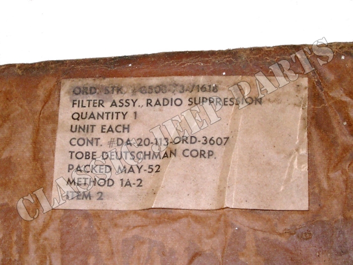 Radio filter “Filterette” NOS I orginalkartong - 4