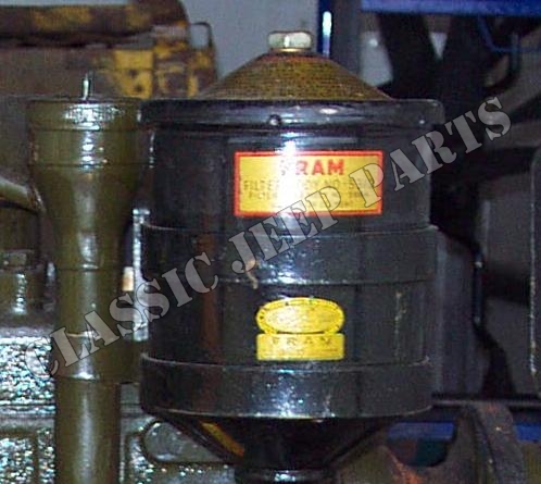 FRAM decal set oil filter WILLYS MB - 2