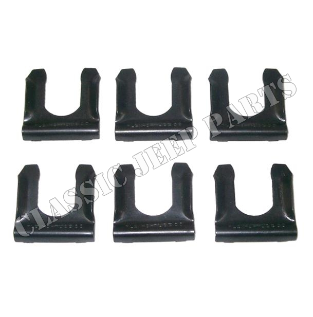 Brake hose spring loc clip set with 6 pcs FORD GPW