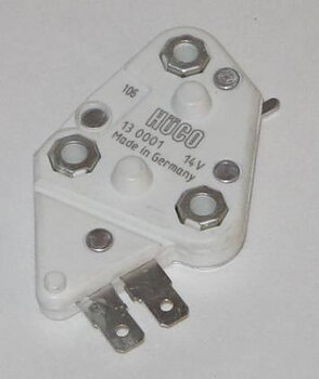 Laddningsregulator DELCO   (2 stift)