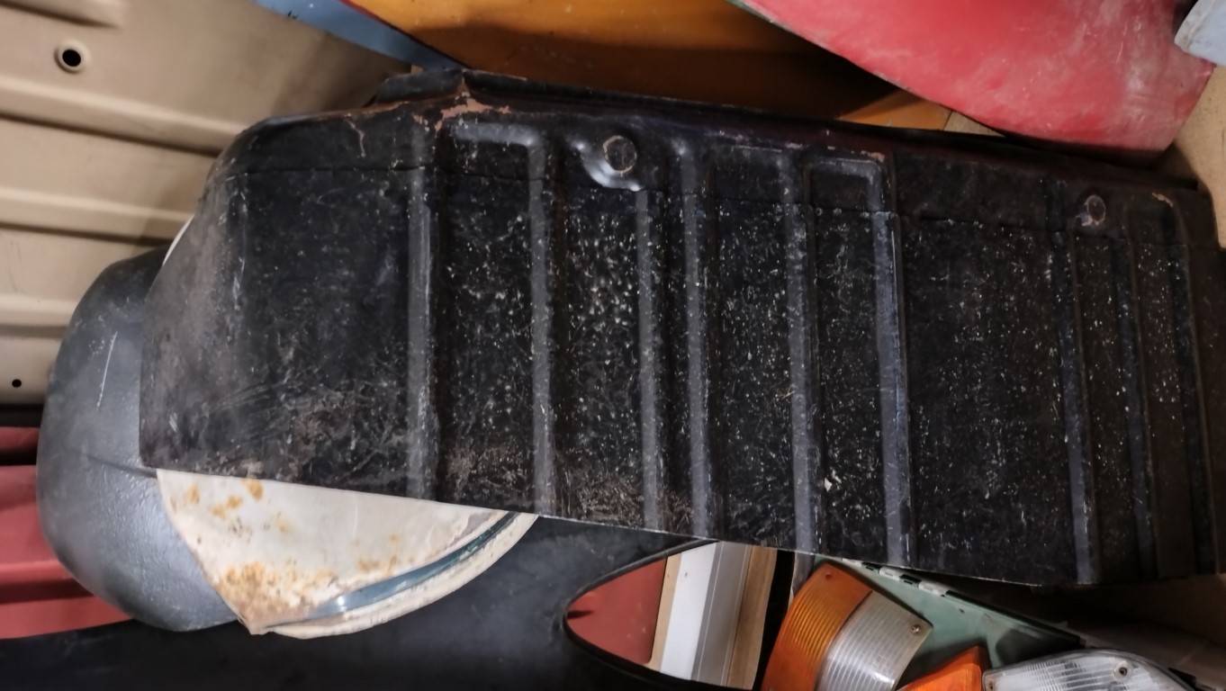 GT Vänster golv reparationsplåt