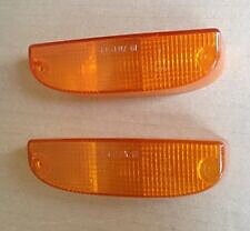 Blinkersglas/gul set V+H