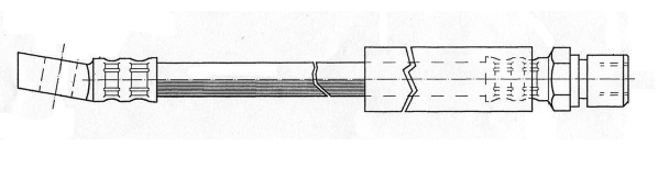 Bromsslang fram-Corsa A  8/85-