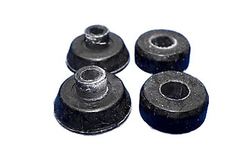 Opel Klassiker - Stoßdämpferlager Gummi, oben, 4-teiliges Set