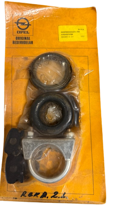 Rekord D Commodore B - Exhaust Fitting Kit 2.0