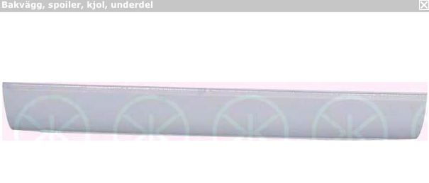 Kadett B - Panel trasero