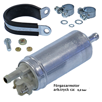 Bränslepump elektrisk-S motor