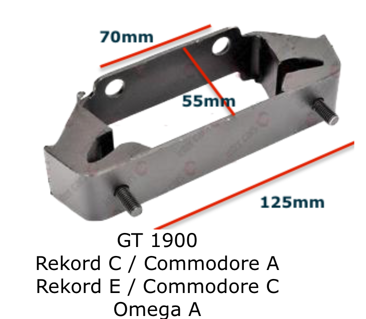 Gearkassepude