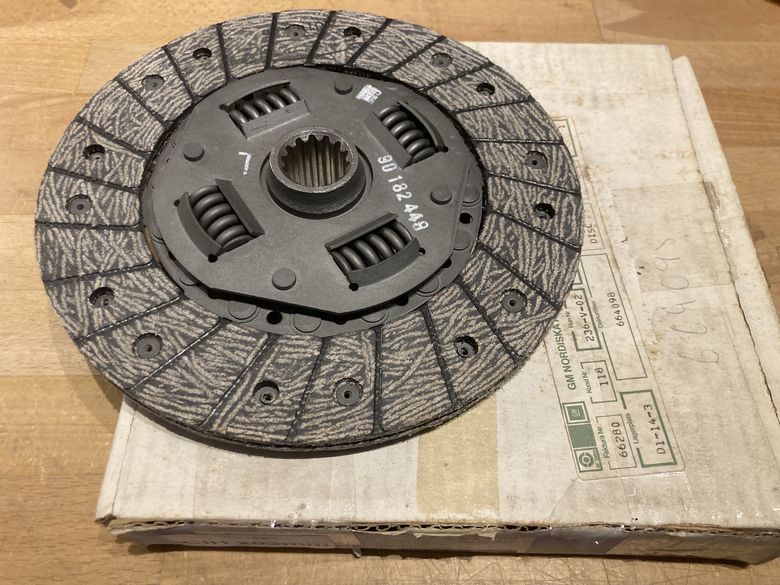 Opel CIH - Disque d'Embrayage 203mm/8" - 5