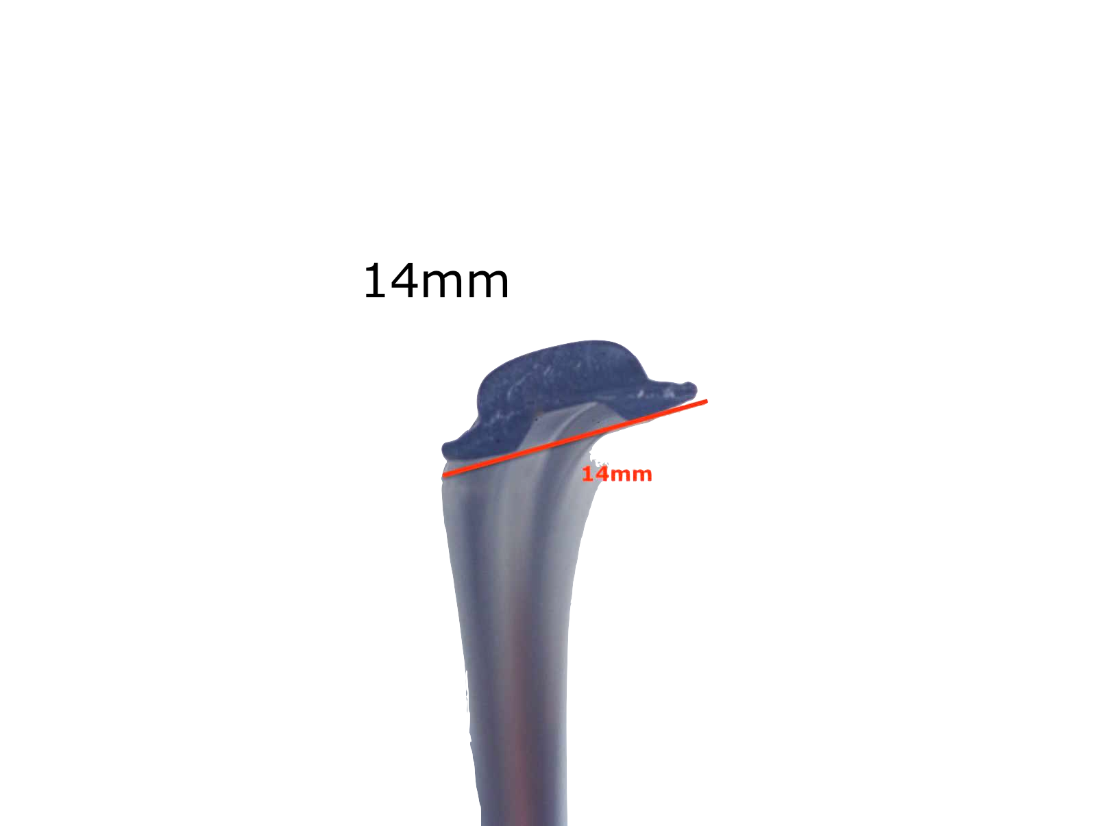 Dekorlist krom-10/14mm - 3