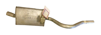 Främre ljuddämpare 2.2 Sedan
